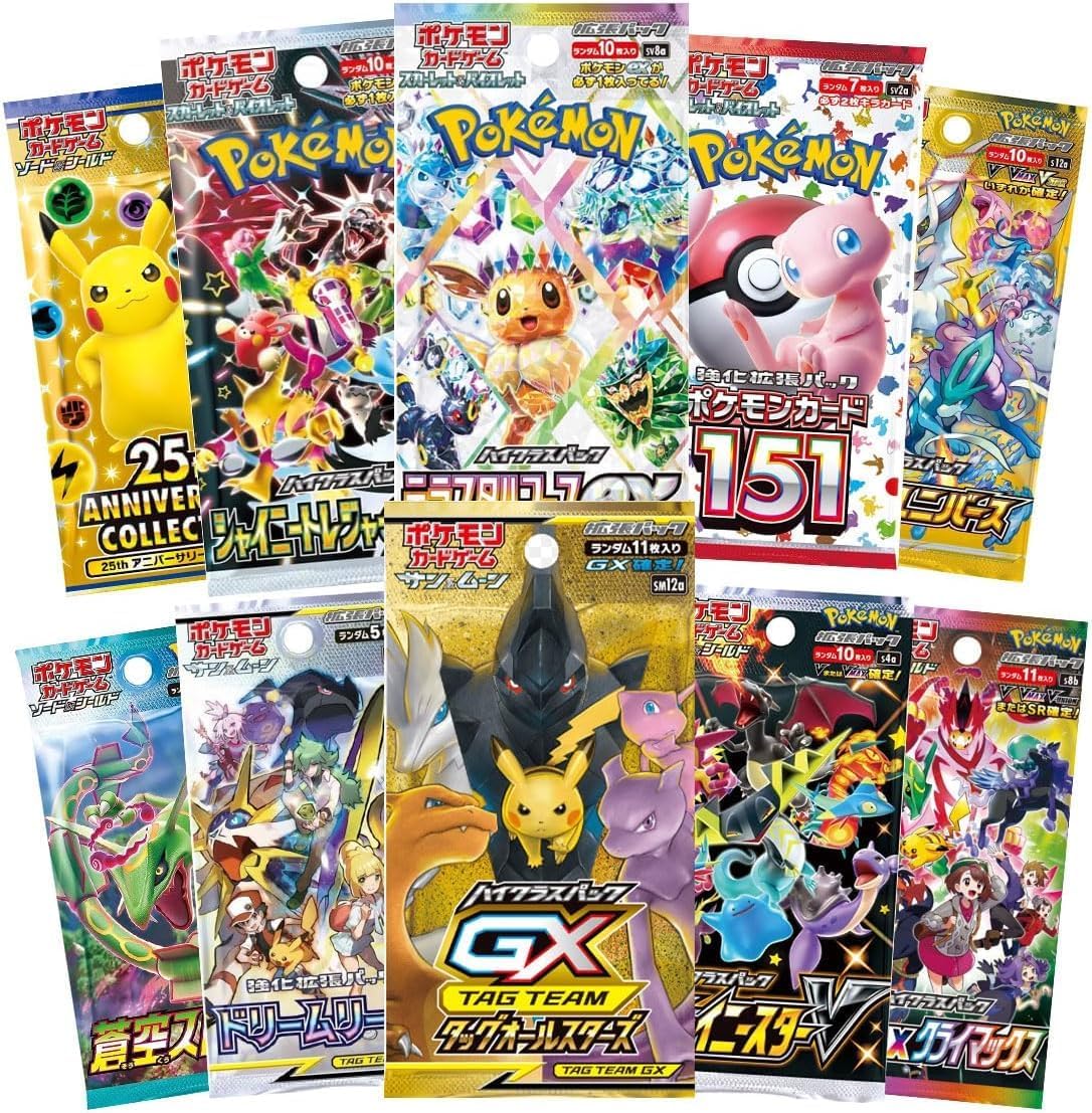 Kaikan Cards Mystery Pakket met fabrieksverzegelde Pokémon TCG boosterpakjes