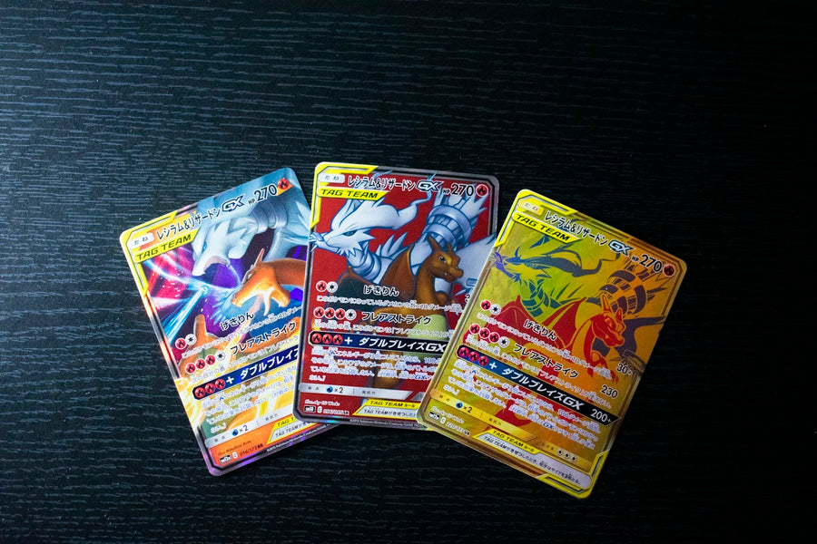 Alle sets van het MEGA-blok op een rij - Kaikan Cards
