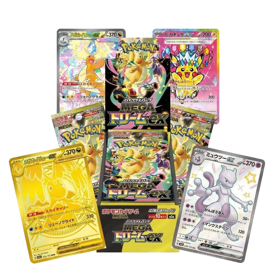 Mega Dream ex (M2a): wat zit er in de box? - Kaikan Cards